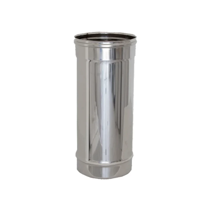 Foto Tubo canna fumaria inox monoparete 500 mm
