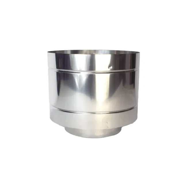 Cappello antiriflusso – Canne fumarie in acciaio inox monoparete