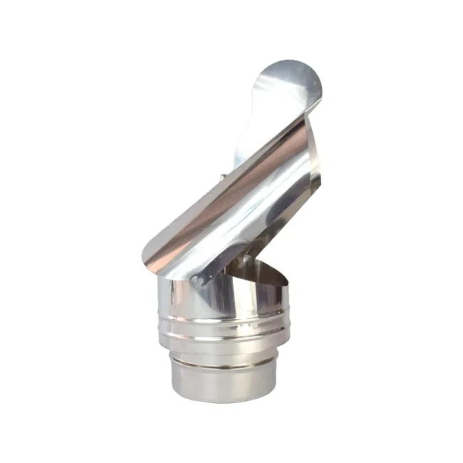 Cappello a pappagallo – Canne fumarie in acciaio inox monoparete