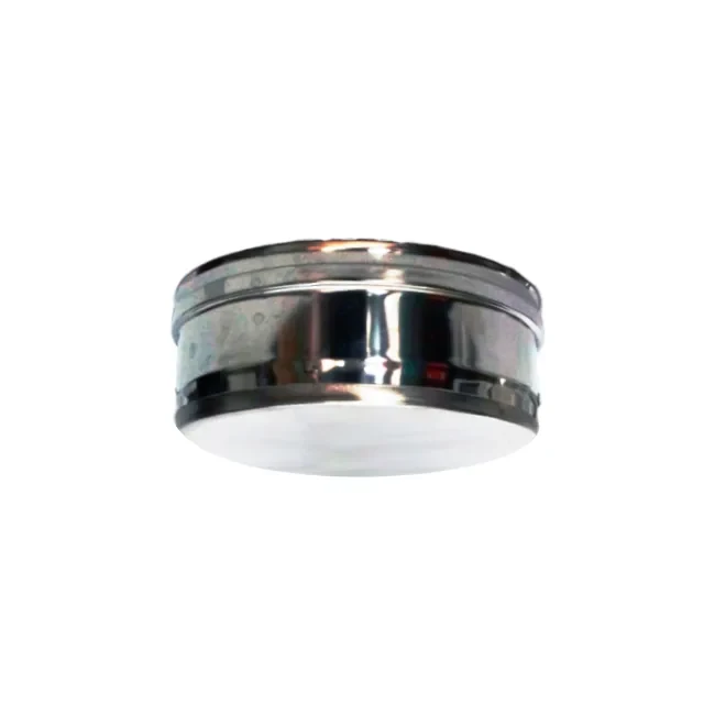 Tappo chiuso – Canne fumarie in acciaio inox monoparete