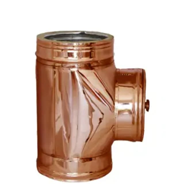 Modulo ispezione – Canne fumarie in acciaio inox coibentato doppia parete ramato