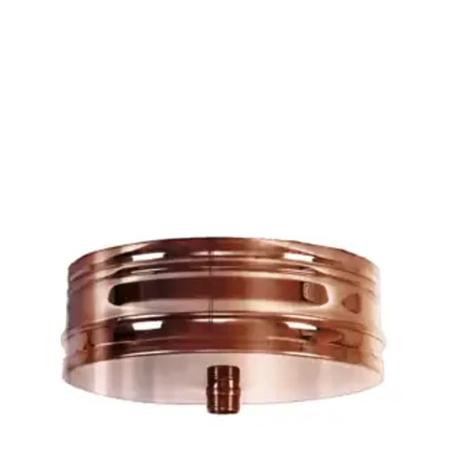 Tappo scarico condensa – Canne fumarie in acciaio inox coibentato doppia parete ramato