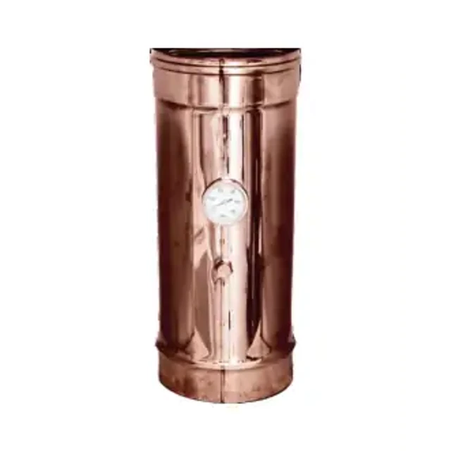 Modulo rilevamento fumi – Canne fumarie in acciaio inox monoparete placcato rame