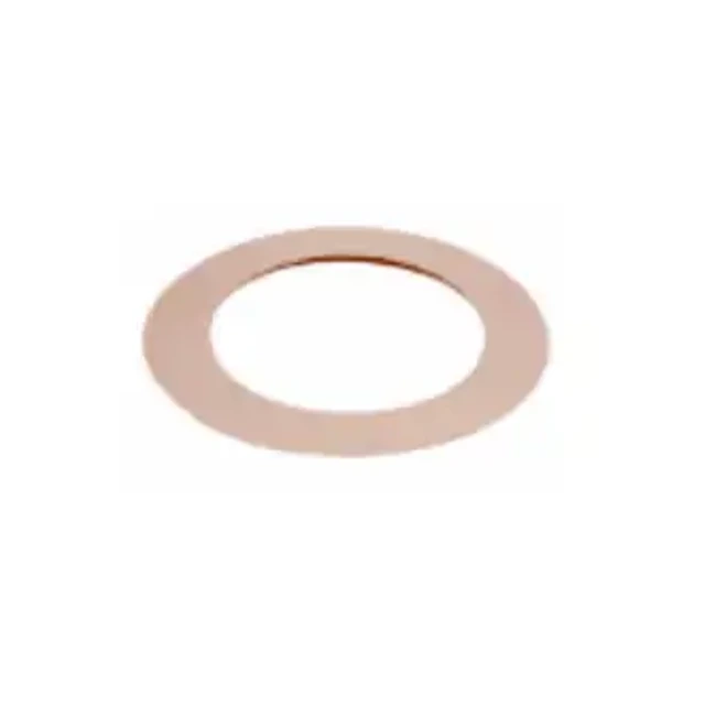 Rosone piatto – Canne fumarie in acciaio inox monoparete placcato rame