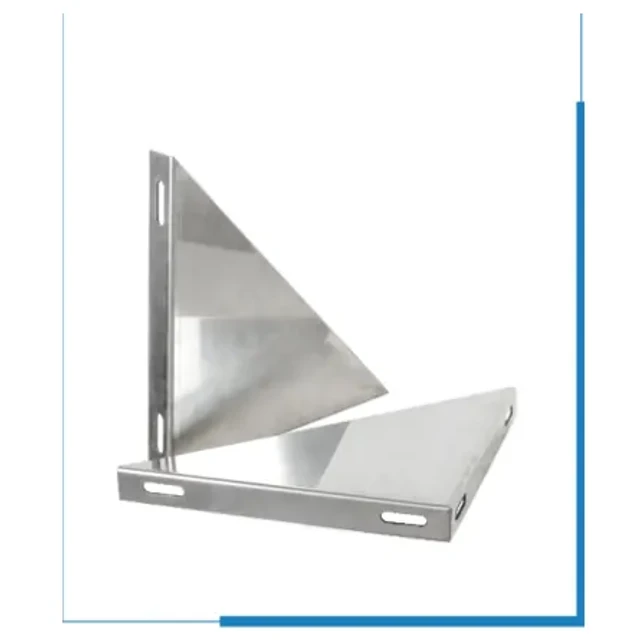 Alette supporto murale – Canne fumarie coibentate a doppia parete in acciaio inox