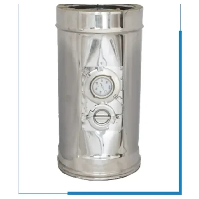 Modulo rilevamento fumi – Canne fumarie coibentate a doppia parete in acciaio inox