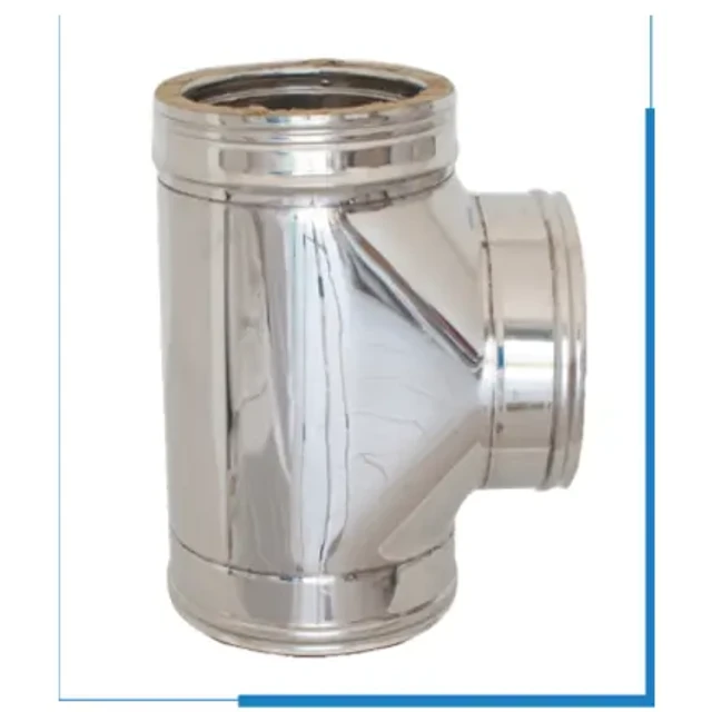 Raccordo a T 90° – Canne fumarie coibentate a doppia parete in acciaio inox
